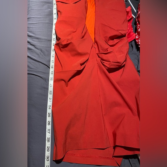Le chateau orange dress size xl. Worn once - Picture 5 of 5